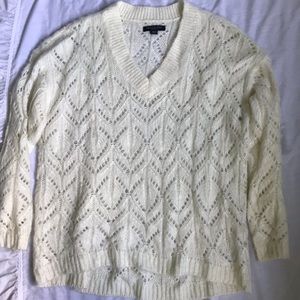 Cream sweater